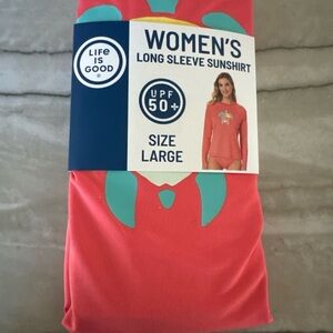 Life Is Good Kids' Coral Sunshirt